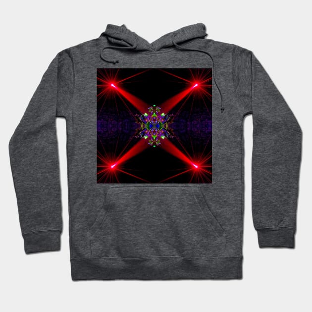 Laser Light Show Hoodie by Amanda1775